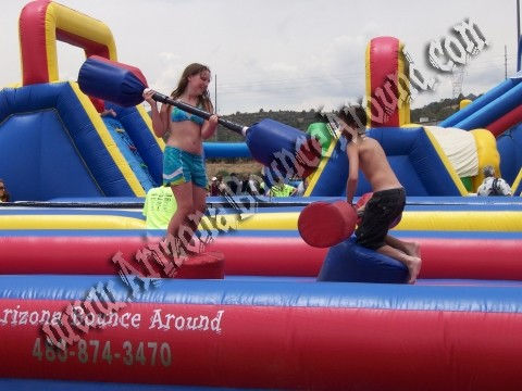 inflatable joust